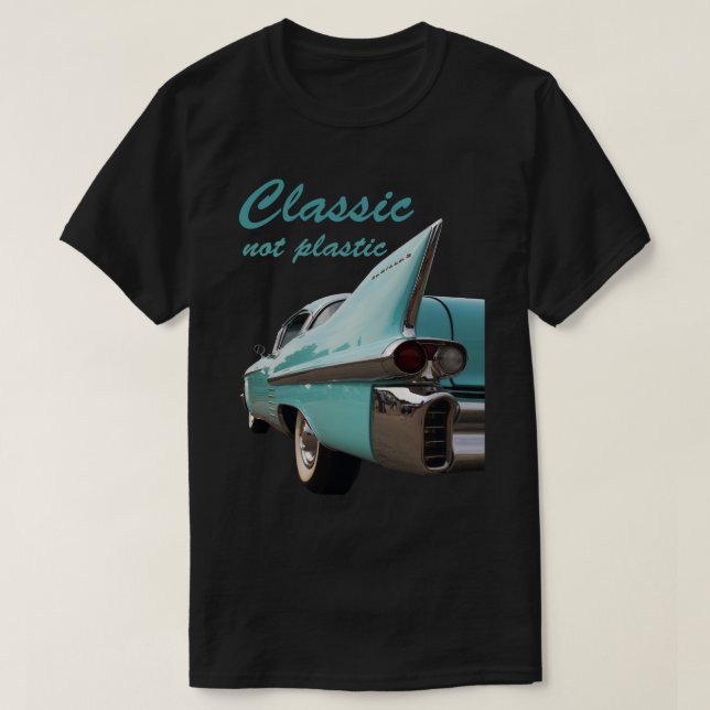 Klassisk, ej plast t shirt (Design framsida)