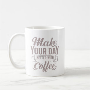 Klassisk Elegans Gör Din Dag Bättre Med Kaffe Kaffemugg