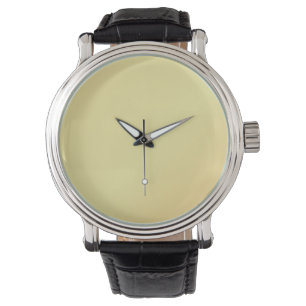 Klassisk Elegant Guld Teal Manar Leather Armbandsur