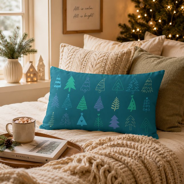 Klassisk Elegant Jul Kudd Lumbarkudde (Cozy Corners for the Holiday Season)