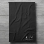 Klassisk Elegant Modern Minimalist Monogram Namn Kökshandduk<br><div class="desc">Höj stil och funktionaliteten i ditt kök med vår klassiska Elegant Modern Minimalist Monogram Kitchen Towels. Med försiktigt designade kombinerar dessa handdukar sömlöst en tidlös sofistikering med minsta möjliga contemporary, och skapar dem ett viktigt tillskott till kulinariet. Dessa kökshanddukar, som är konstruerade med precision och noggrannhet, är mer än bara...</div>