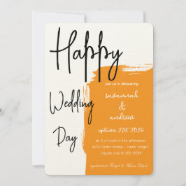 Klassisk Elegant Skriptbröllopsinbjudan Inbjudningar