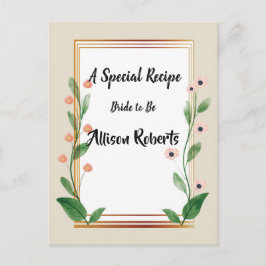 Klassisk & Elegant Sofistikerad Bröllopsfest Vykort