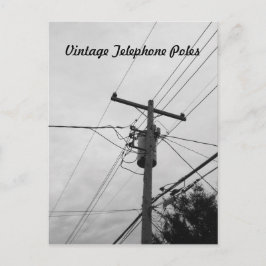 Klassisk elektrisk infrastruktur vykort