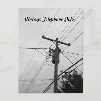 Klassisk elektrisk infrastruktur vykort