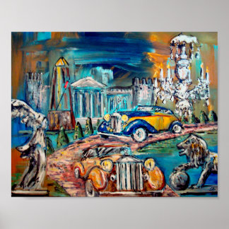 Klassisk engelsk pasta poster