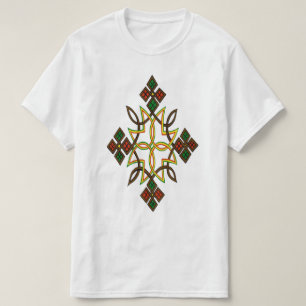 Klassisk etiopisk Kor White T-Shirt