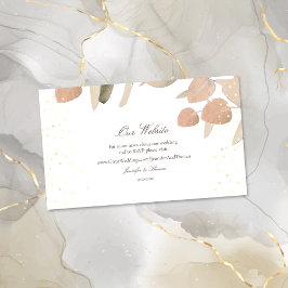 Klassisk Eucalyptus Bröllop webbplats Tilläggskort