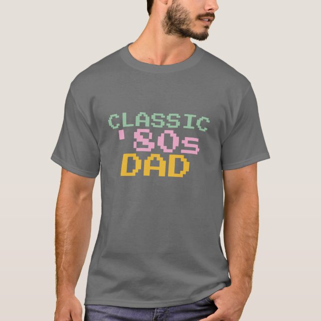 Klassisk faderlig t-shirt från 80-talet (Framsida)