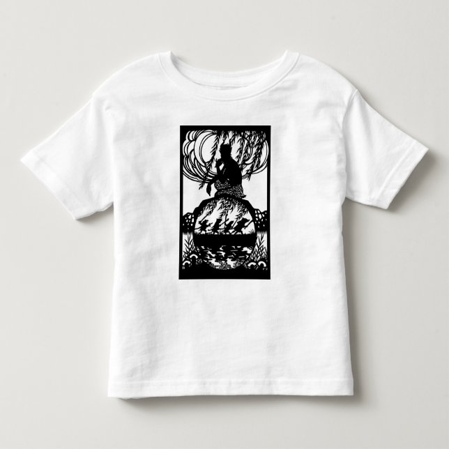 Klassisk Fairy Tale-design. Småbarn T-Shirt (Framsida)