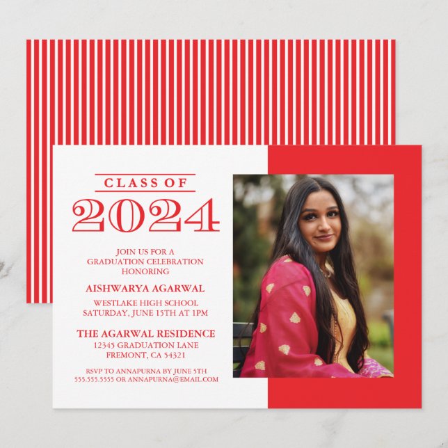 KLASSISK FALLSKLASS AV 2024 STUDENTEN INBJUDAN (Fram/baksida)