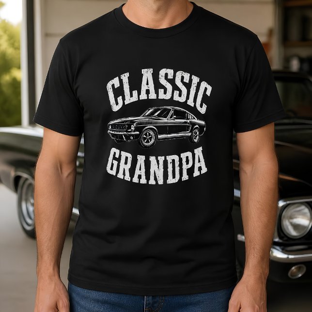 Klassisk farfar-bilälskare t shirt (Skapare uppladdad)