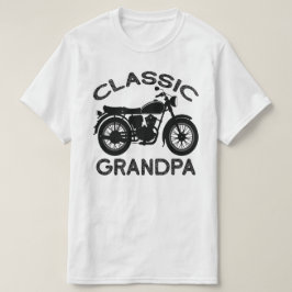 Klassisk farfar, motorcykel t shirt