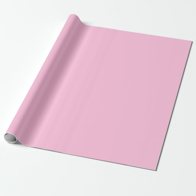 Klassisk fast mjuk Rosa Presentpapper (Utrullad)