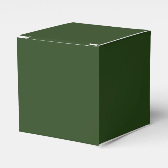 Klassisk favoritruta för Grönten mörk skog Presentaskar (Framsidan Sidan)