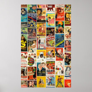 Klassisk filmsamling poster