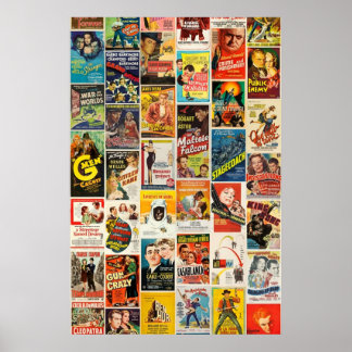 Klassisk filmsamling poster