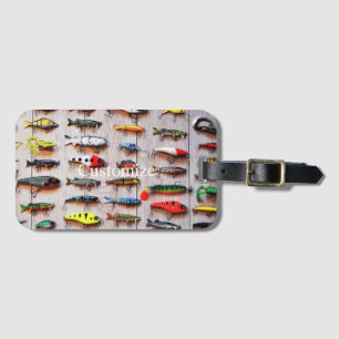 Klassisk fiskeslures Thunder_Cove Bagagebricka