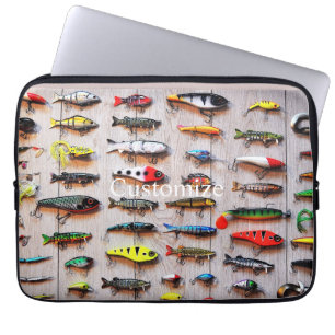Klassisk fiskeslures Thunder_Cove Laptop Fodral