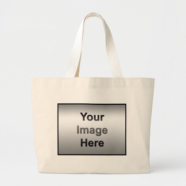 Klassisk flagga - flottblått jumbo tygkasse (Framsidan)