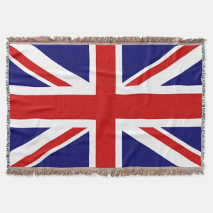 Klassisk flagga för Storbritannien Filt