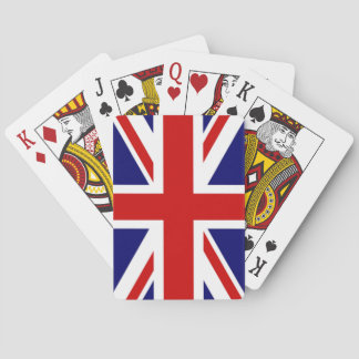 Klassisk flagga för Storbritannien SPELKORT