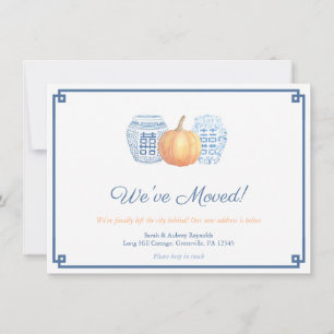 Klassisk flotta och Orange Pumpkin Byte av Adress Meddelande