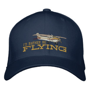 Klassisk flygavgång jag hellre flyger. broderad keps