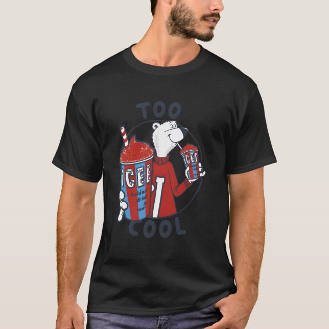 Klassisk för Coola i kollegial cirkel T Shirt (Framsida)