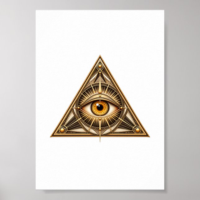 Klassisk förgylld Providence Poster (Framsidan)