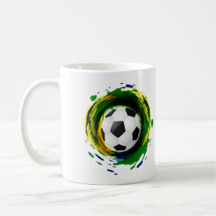 Klassisk fotbolistebild kaffemugg