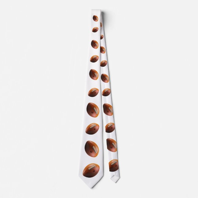 Klassisk fotboll - Sporty Mönster Neck Tie Slips (Framsida)
