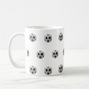 Klassisk fotbollsbuss Mönster Mugg