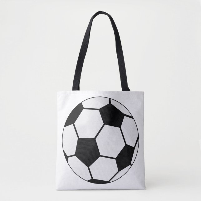 Klassisk fotbollsillustration Traditionell sportfa Tygkasse (Framsida)