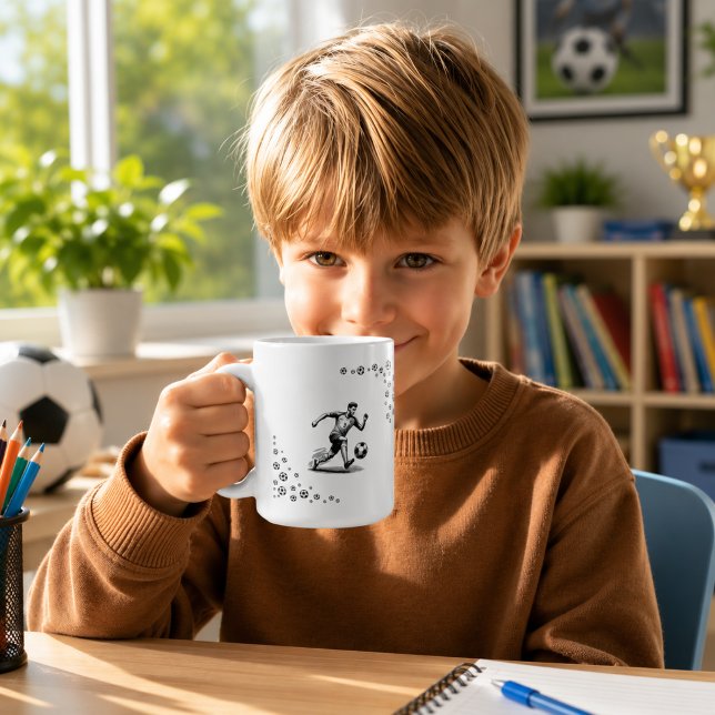 Klassisk fotbollsmugg kaffemugg (Skapare uppladdad)