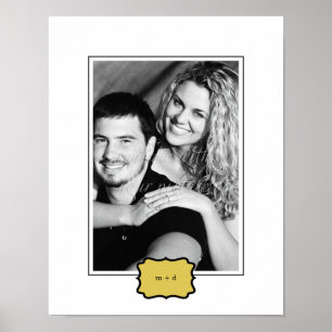 Klassisk fotomatta med Personlig Stil - Lodrät - Poster