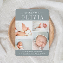Klassisk fyra | Fotokollage Birth