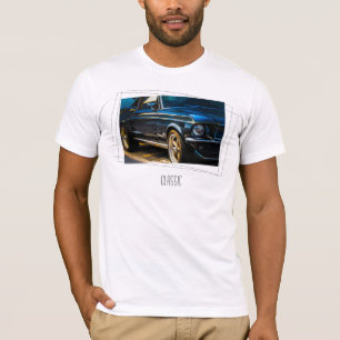 Klassisk gammal bil fotot-shirt t shirt