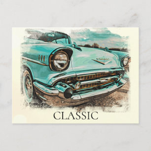 *~* Klassisk gammal vintage-antik målning retro Vykort