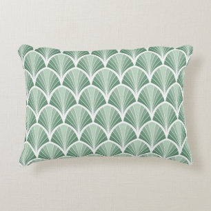 Klassisk geometri: Art Deco Seamless Stil Prydnadskudde