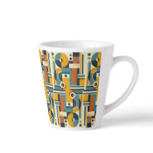 Klassisk geometrisk design Mugg, 11 oz