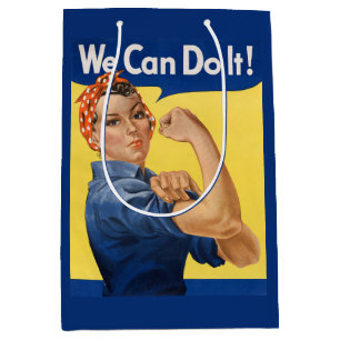Klassisk Girl Power Empowerment Pop Art Tryck