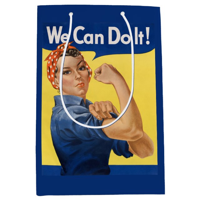Klassisk Girl Power Empowerment Pop Art Tryck (Framsidan)