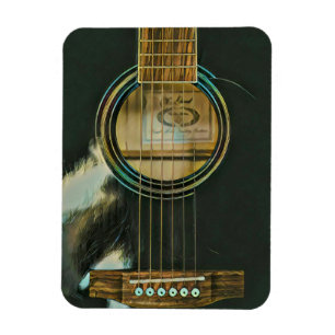 klassisk gitarr för pappa magnet
