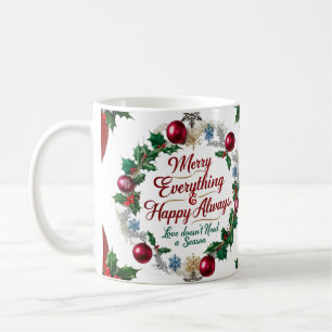 Klassisk ”Glad Allt Och Lycklig Alltid” Kaffemugg