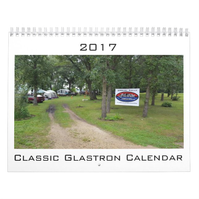 Klassisk Glastron-kalender 2017 Kalender (Omslag)