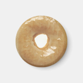 Klassisk Glazed Donut Novelty Magnet