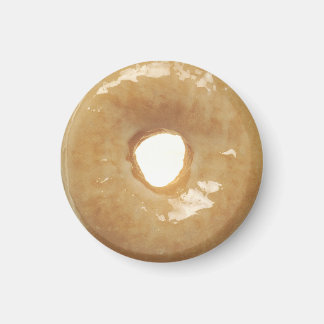 Klassisk Glazed Donut Novelty Magnet