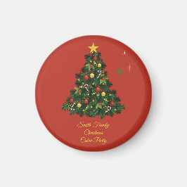 Klassisk God Jul Magnet