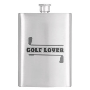 Klassisk golfkolv av älskare fickplunta